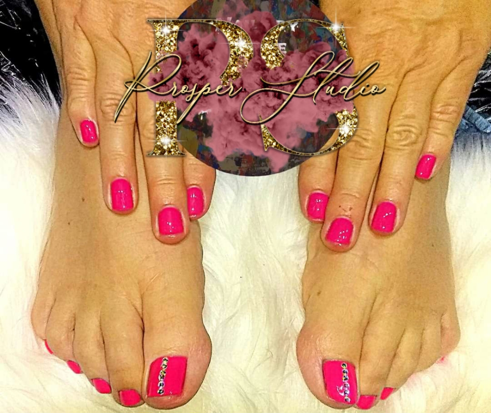 Senior Gel Mani & PEDI