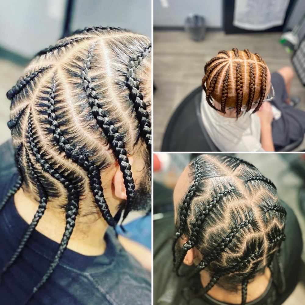 Pop Smoke Braids (8-10 Braids)