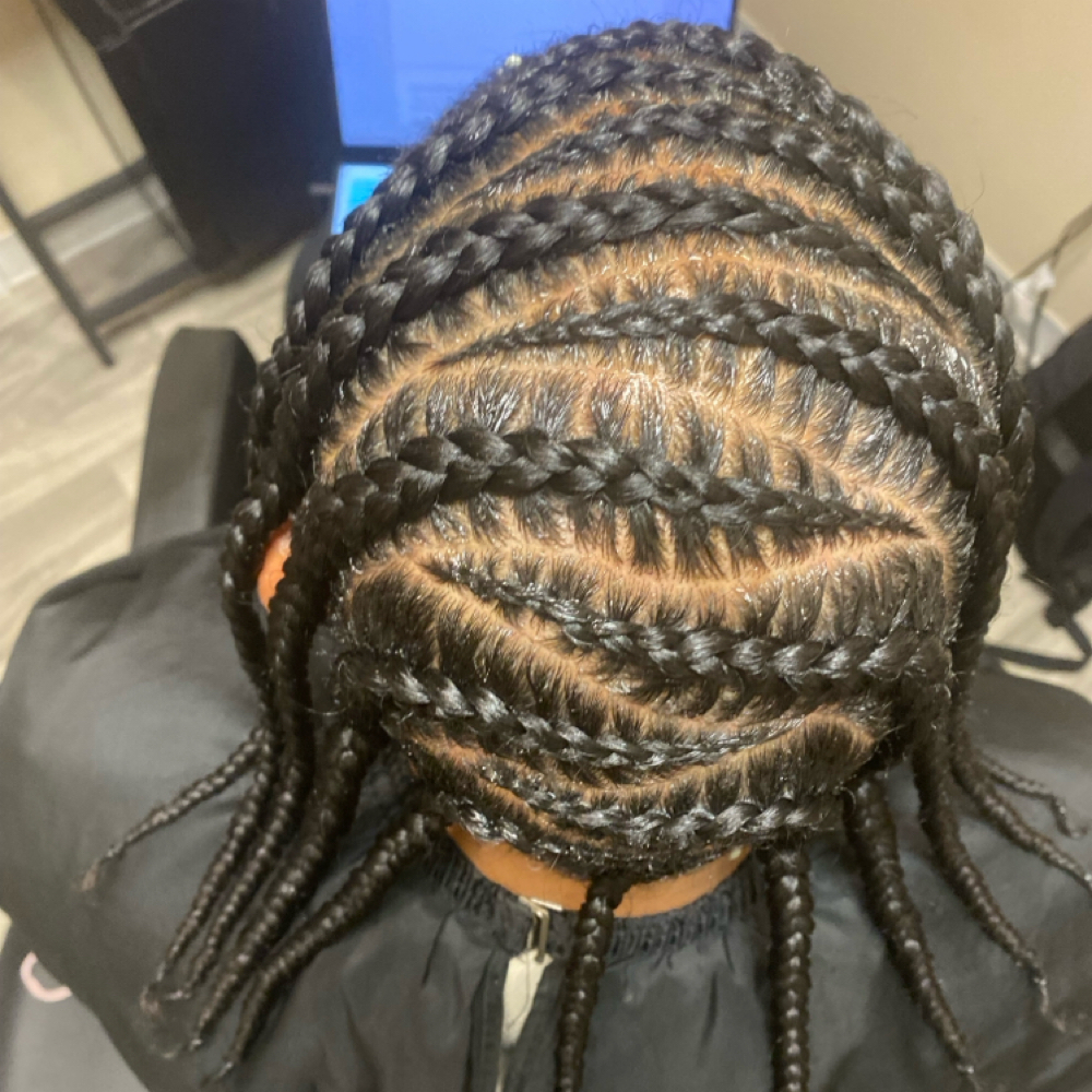 8-10 Braids at Roots To Ends in Columbus, OH