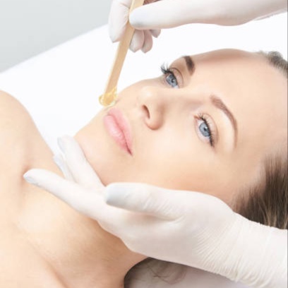 Lip wax upper at Blossoms HTX Hair Studio in Spring, TX