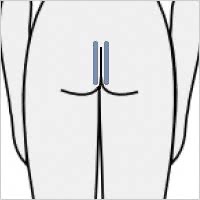 Butt Strip Waxing