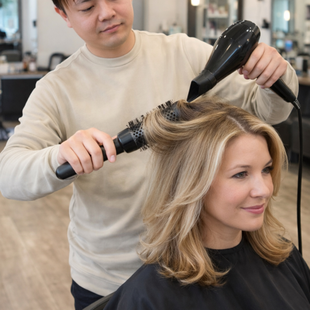 Blow Out at Hair by Chris in Houston, TX