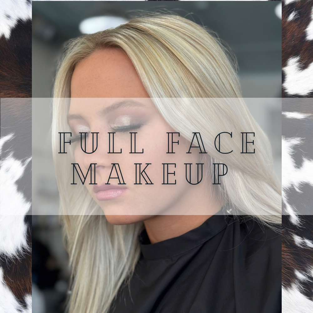 Full Face Makeup at Brittany Durrett in Weatherford, TX