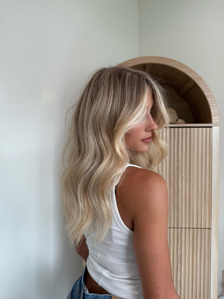 Sophie - Partial Highlight +haircut