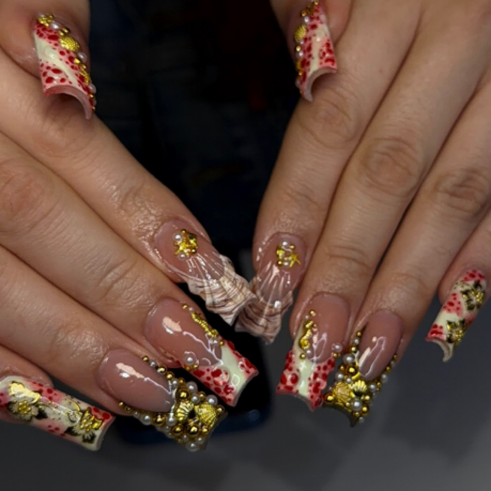 Inspired Nail sets at GetslayedbyJewelz in San Antonio, TX