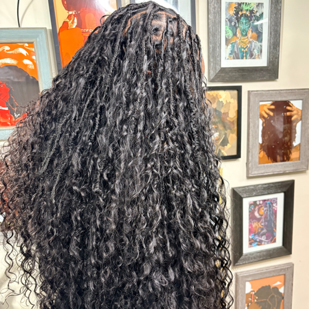Island Gyal Locs at The LOC Spot in Buffalo, NY