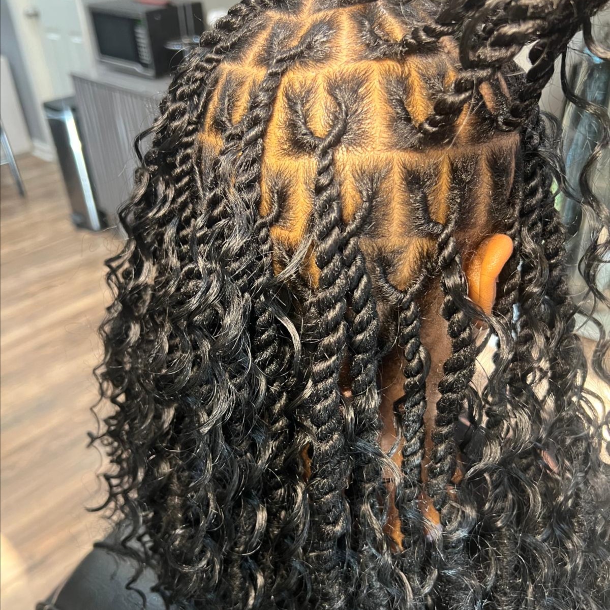 Invisible Locs at Zalleah Beauty Studio in Decatur, GA