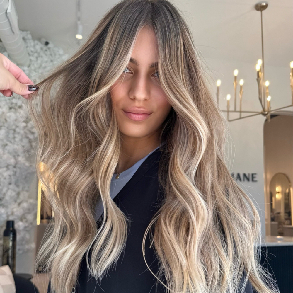 Full Lived-In Blonde/ Bronde at Manes by Val in St. Pete, FL