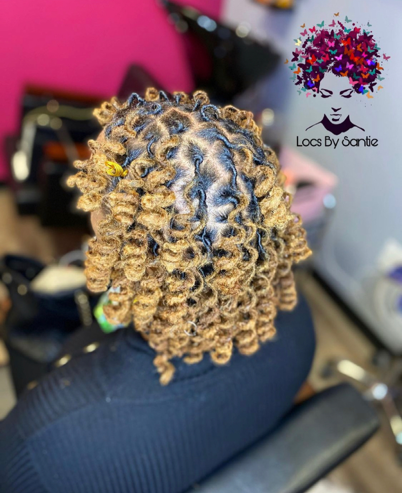 Full Retwist & Curls