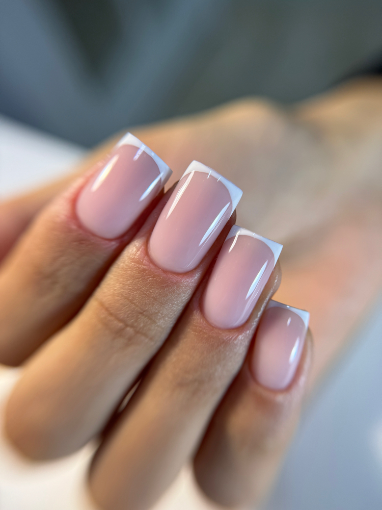 Hard Gel/ Gel Russian Manicure at Julia Nails LA in Encino, CA