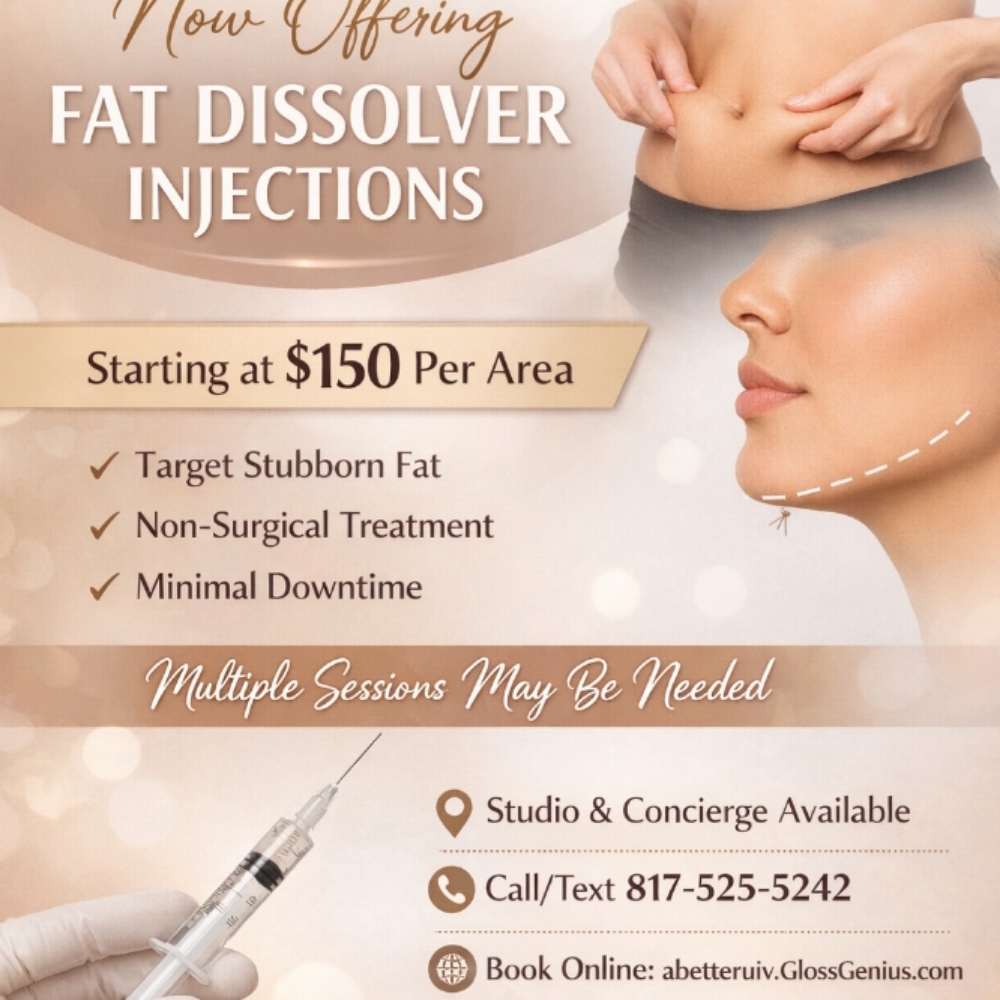 Fat Dissolver at A Better U IV Hydration &Wellness LLC in Ft. Worth, TX