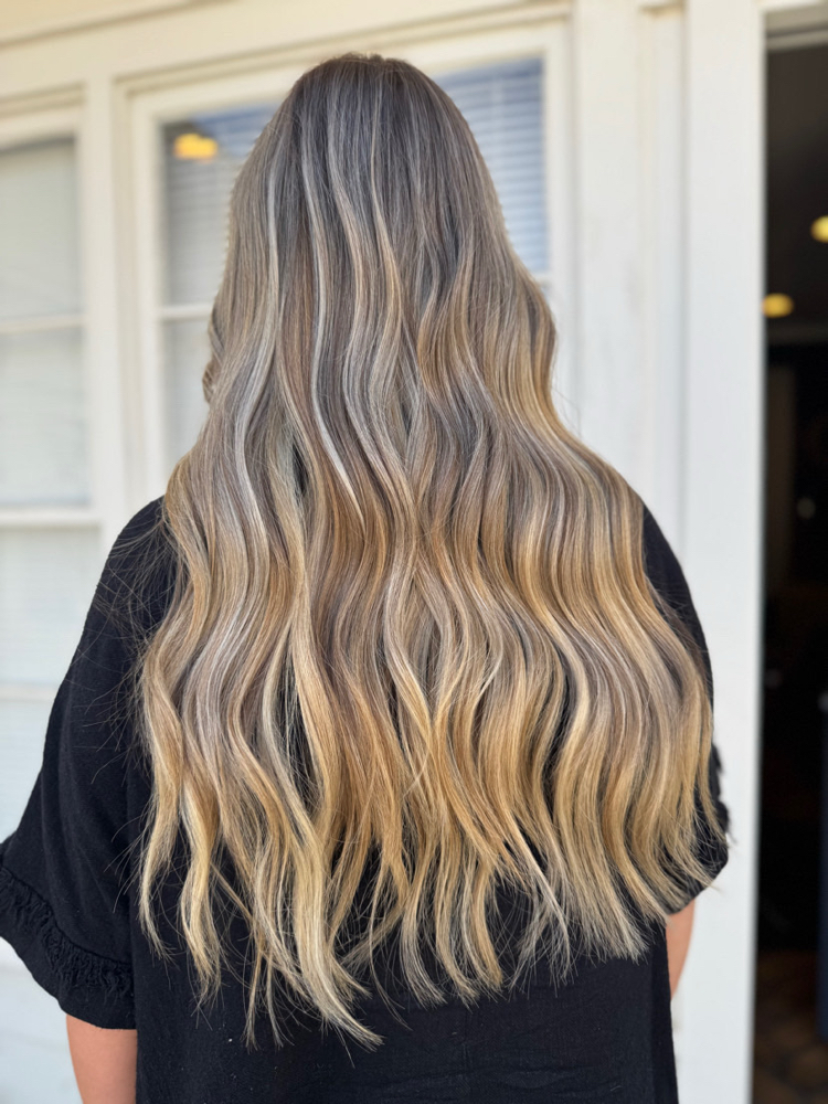 Sew in extension installation