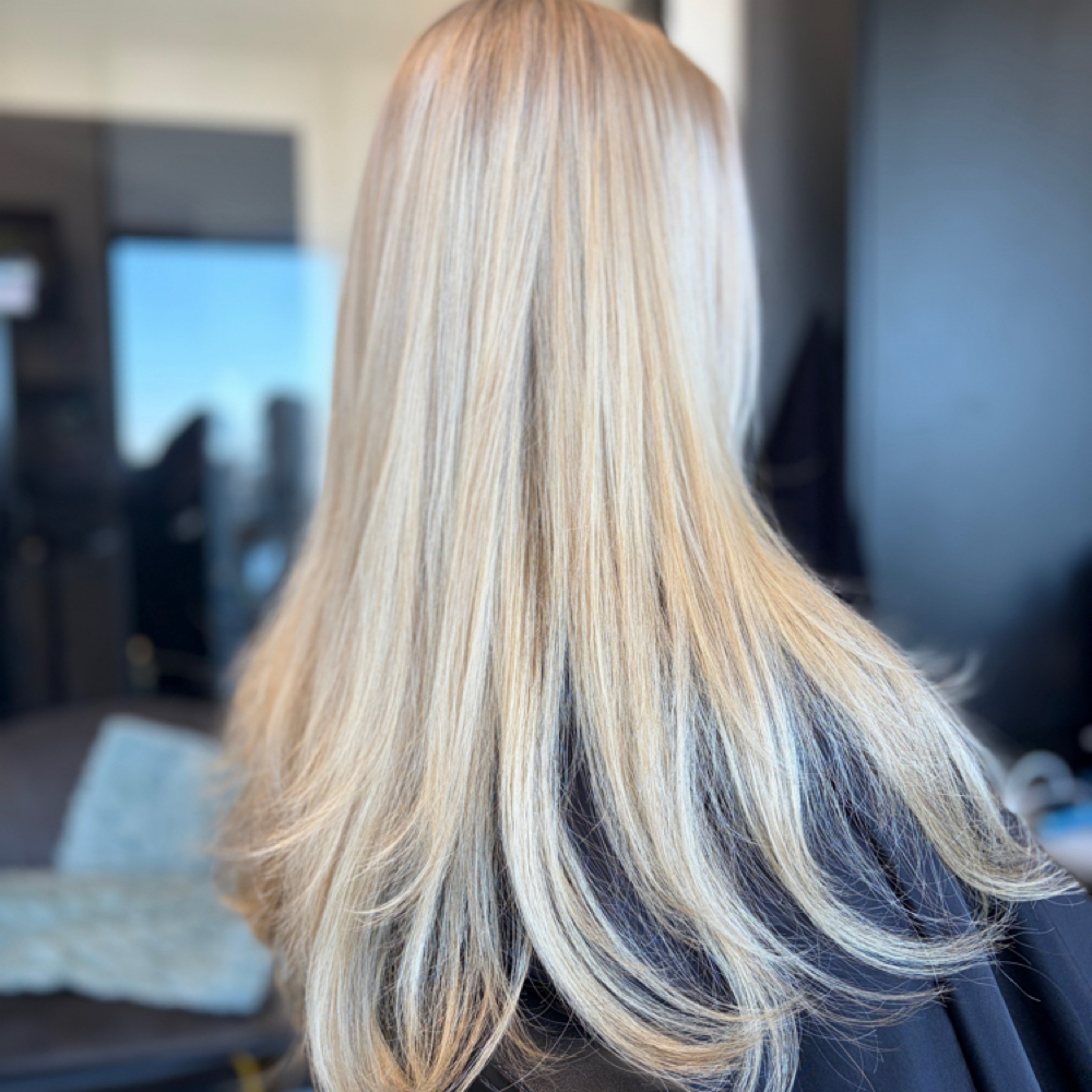 Full Foil Lightening Service at Shade & Shear in League City, TX