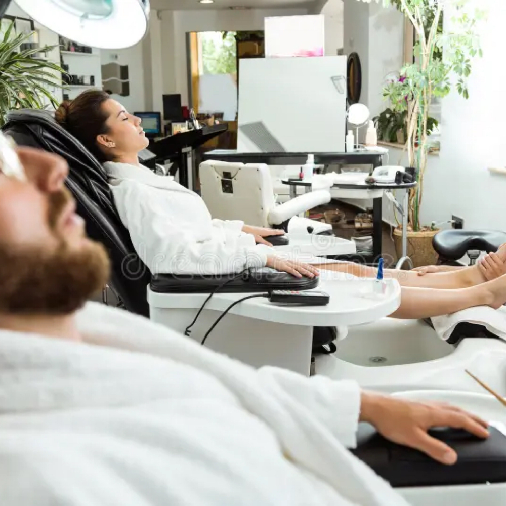 Pedicure at Vibe Hair Studio in Baldwin City, KS