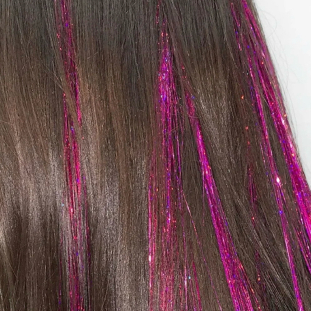 Hair Tinsel at CoLab Beauty Studio in Coeur D Alene, ID