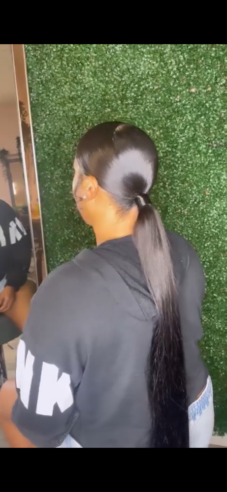 Sleek Ponytail