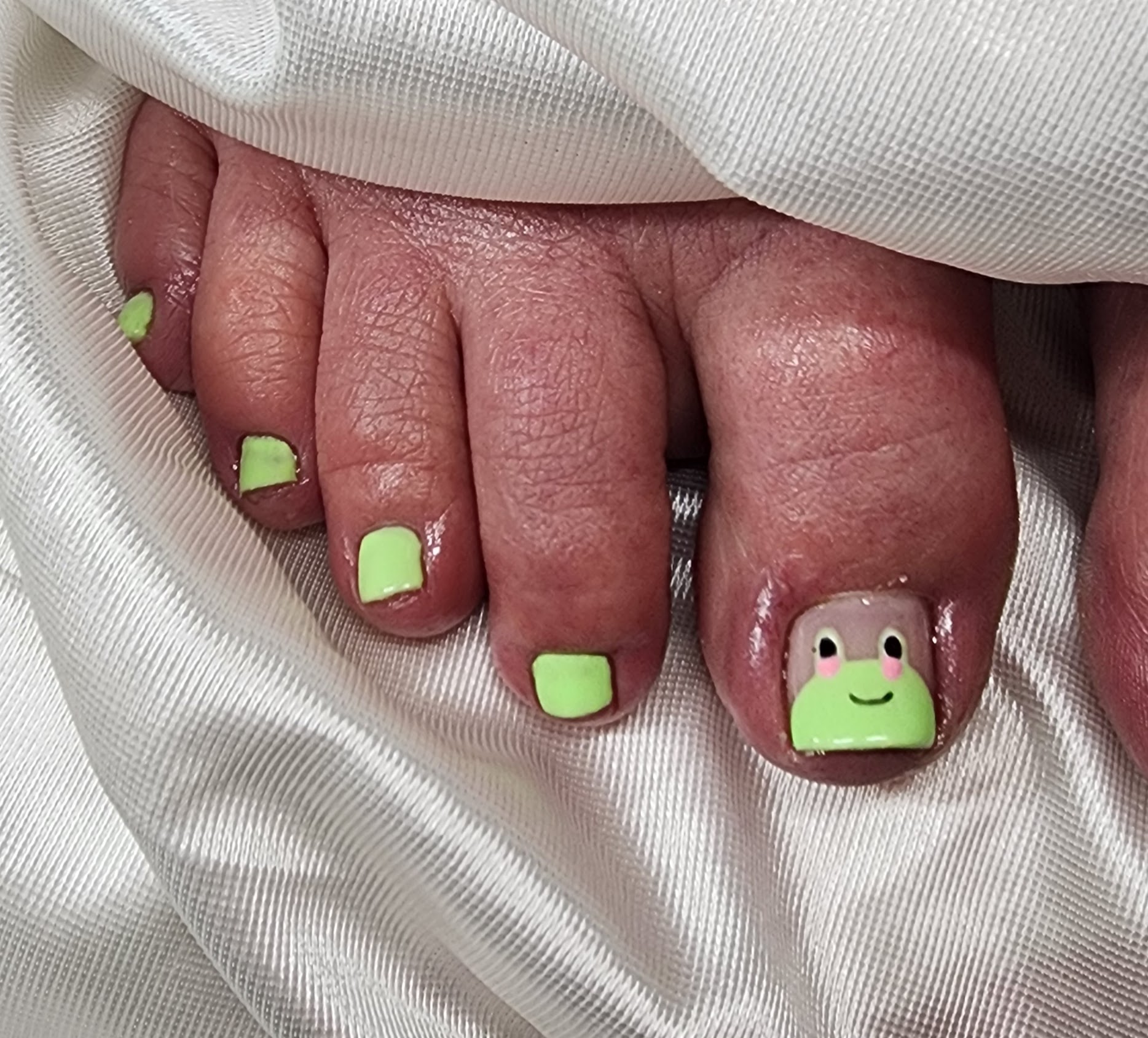 Gel Pedicure at Racheal Vay Nails in Tulsa, OK