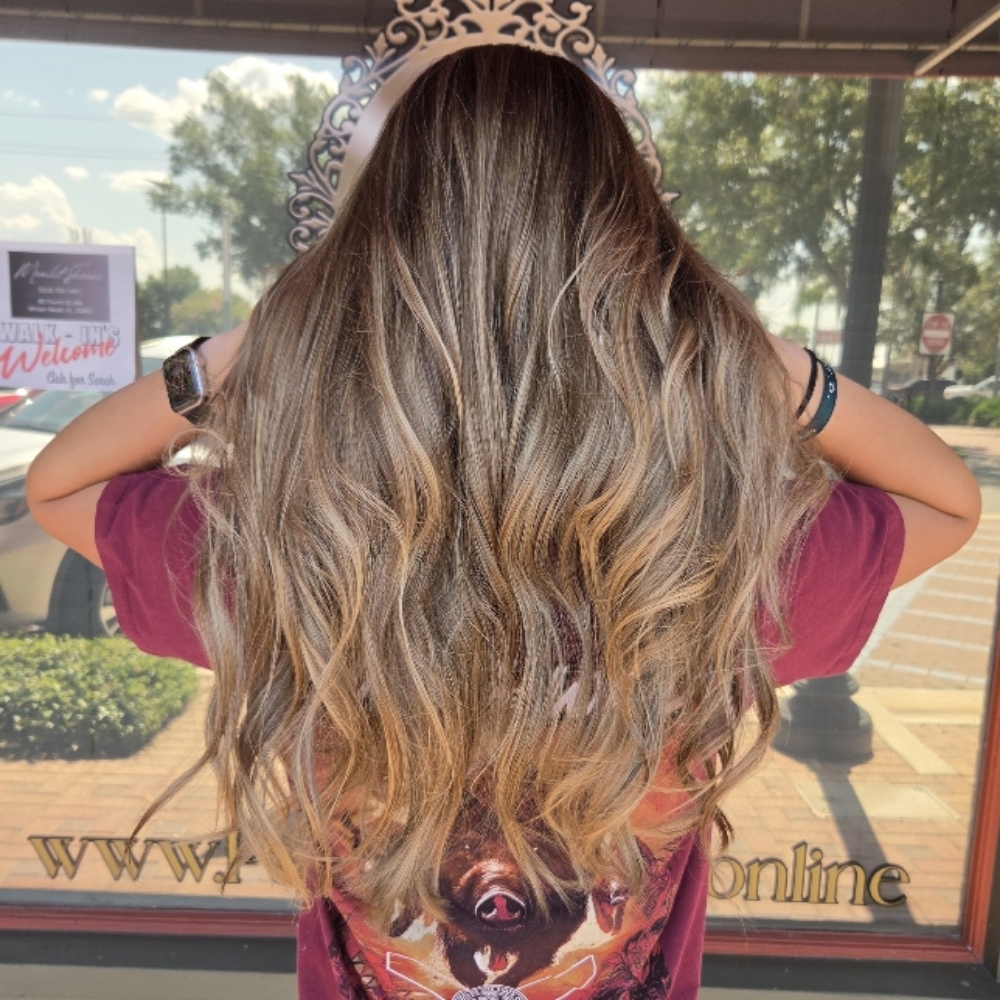 Balayage Hair Coloring at Hair by Melissa Color Specialist in Winter Haven, FL