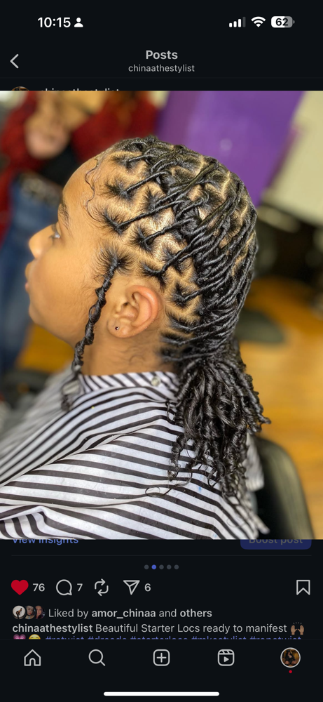 Kid Starter Locs