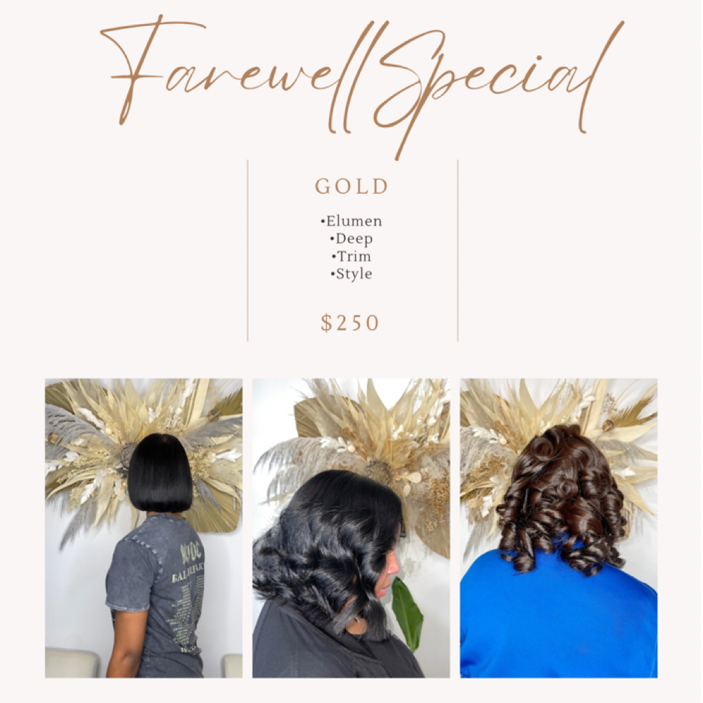 Farewell Gold at Maison De Chic Salon in Philadelphia, PA