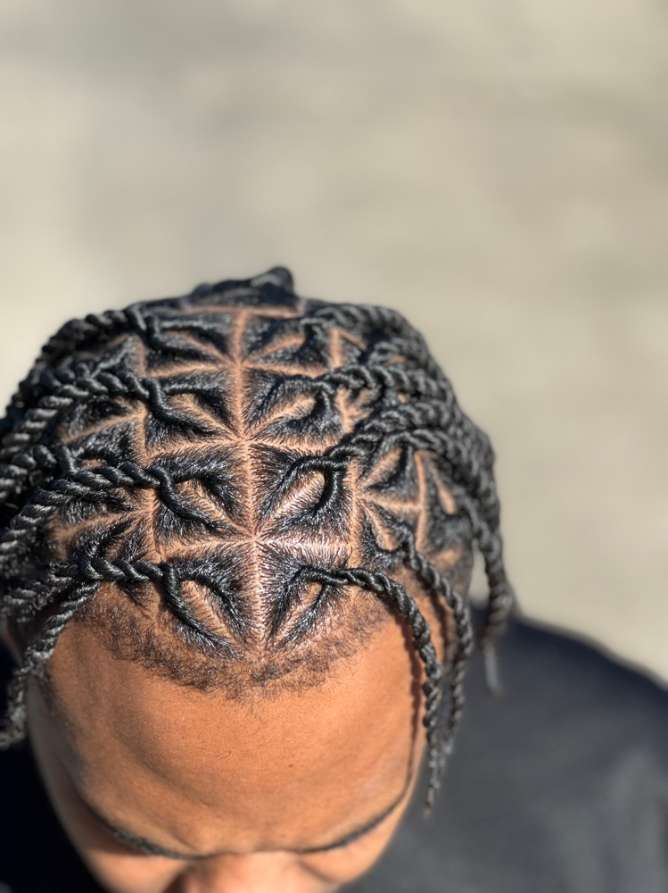 Double Strand Twist at Houston Braid Genie in Houston, TX