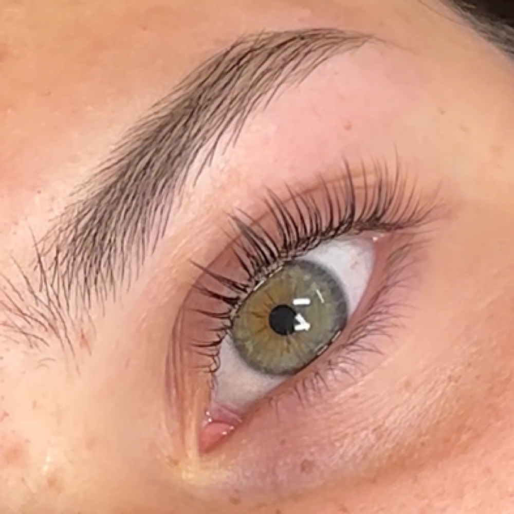 Korean Lash lift at AngelicEsthetics in Fresno, CA