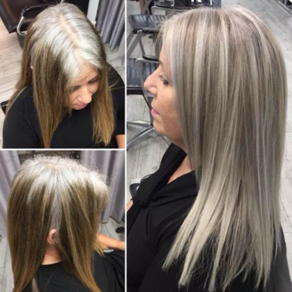 GRACEFUL GRAY at Hoss Boss Hair in Angola, IN