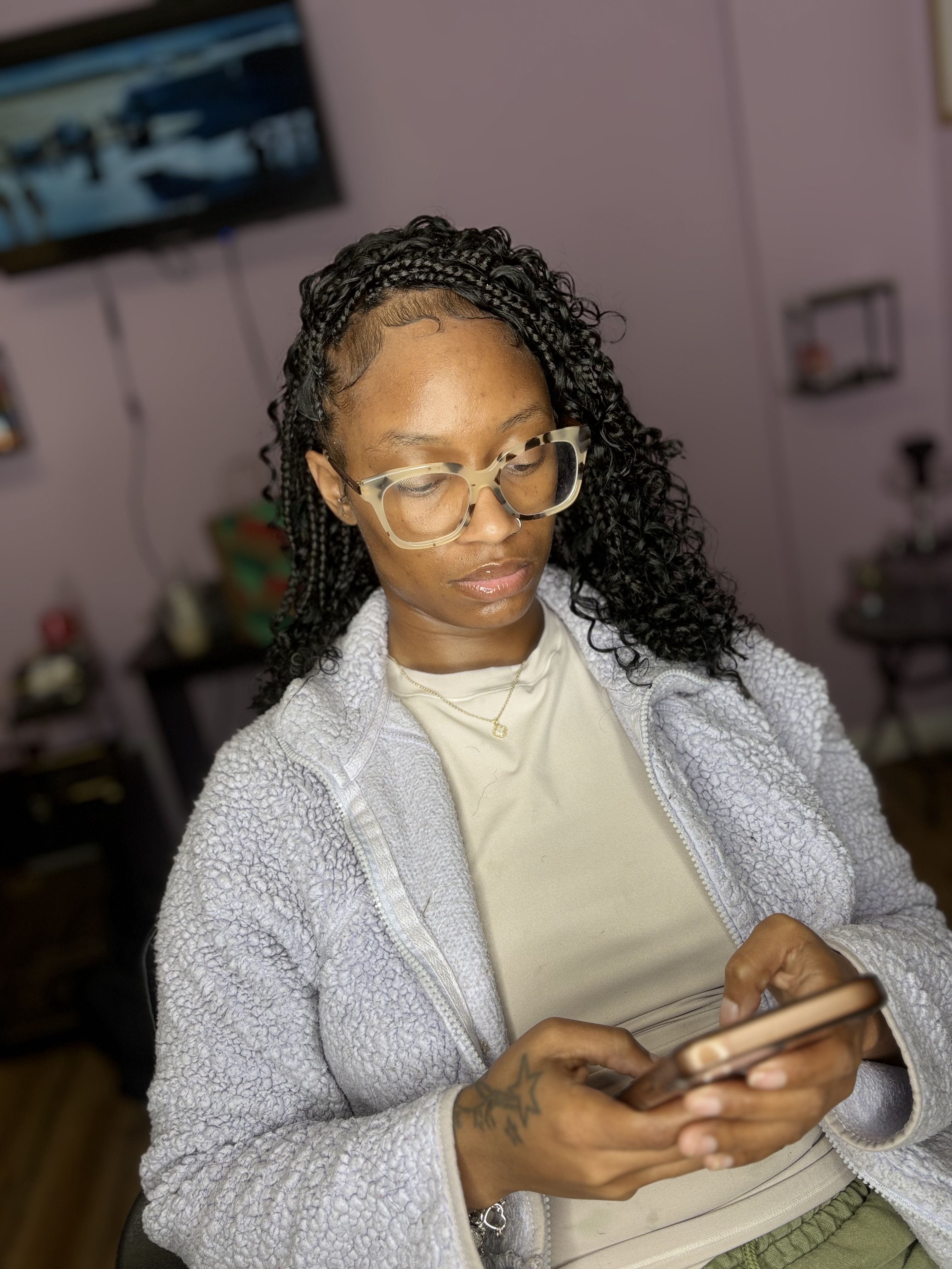 Knotless bob at Da Braid Bully in Martinez, GA