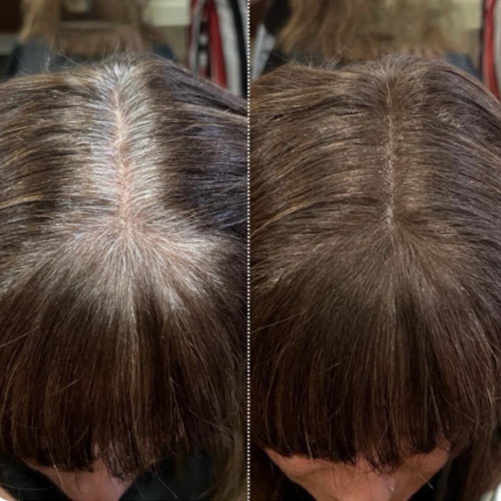 ROOT COLOR  RETOUCH at Hoss Boss Hair in Angola, IN