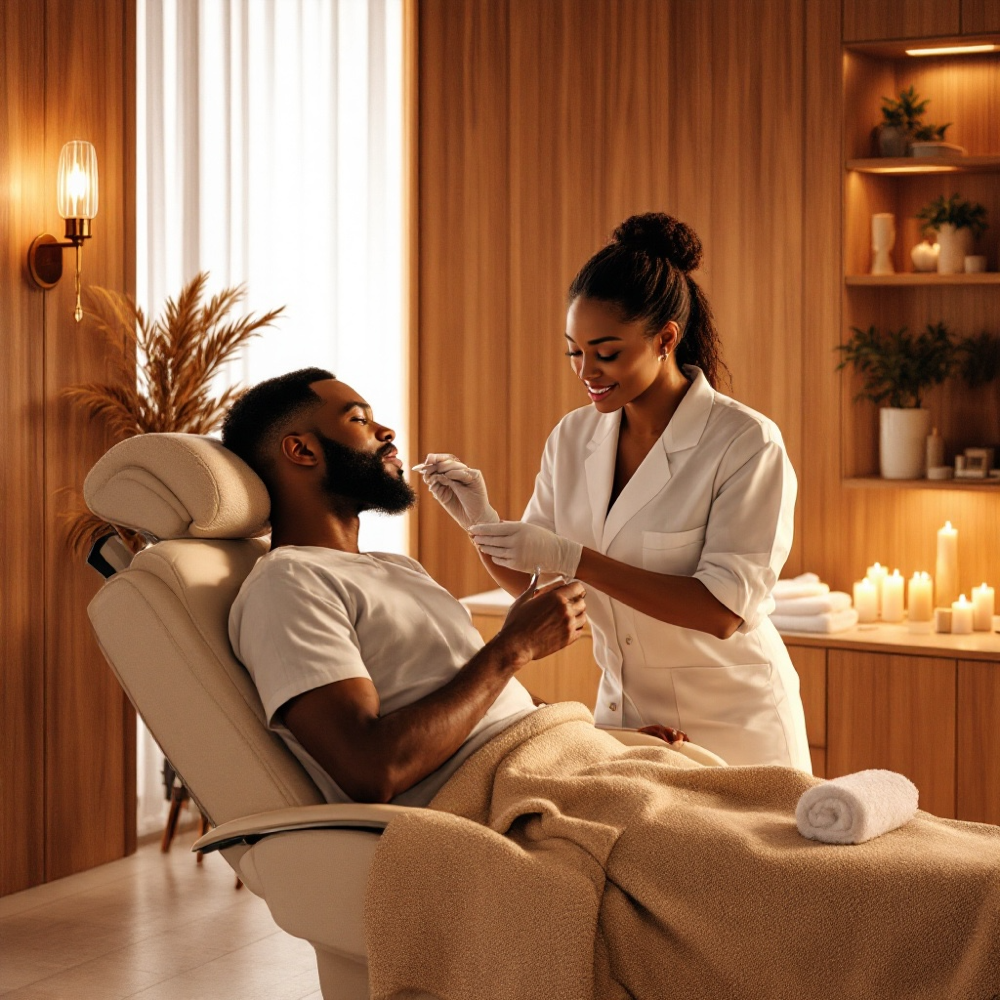 Beard Line Wax at Nume Luxe Lounge in San Antonio, TX