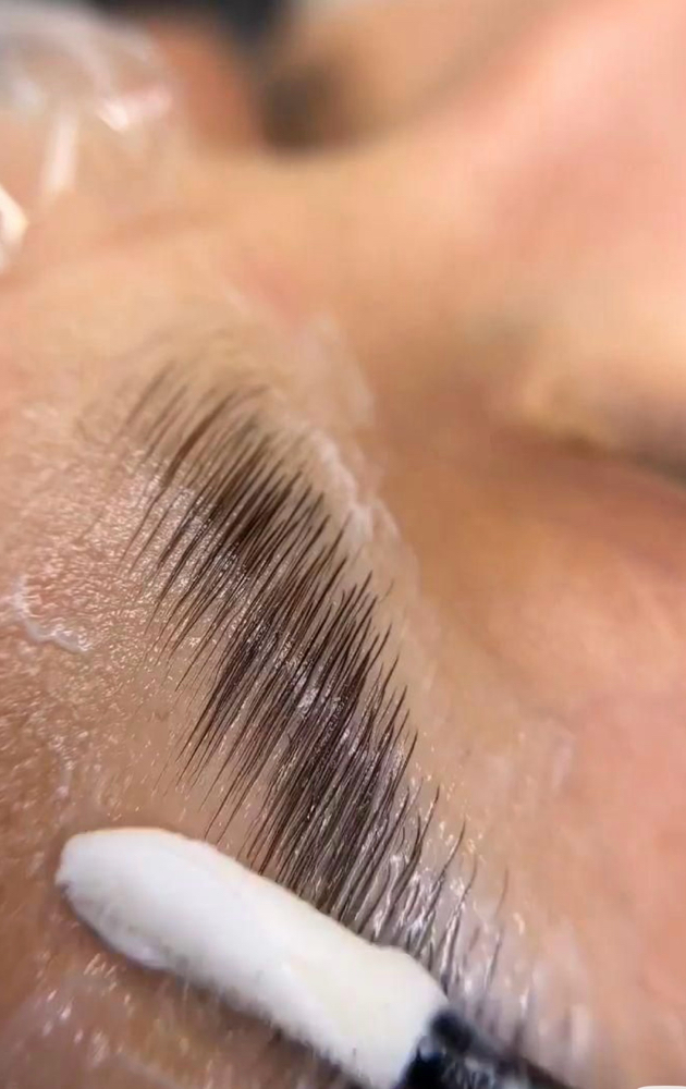 Brow lamination