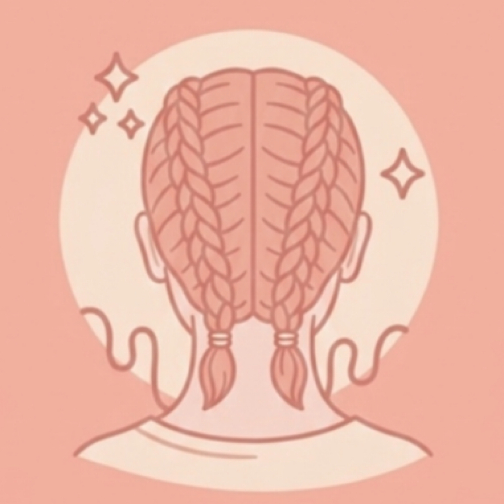 Womens Full Braids at Kodie’s Cosmo Craft in Wichita Falls, TX