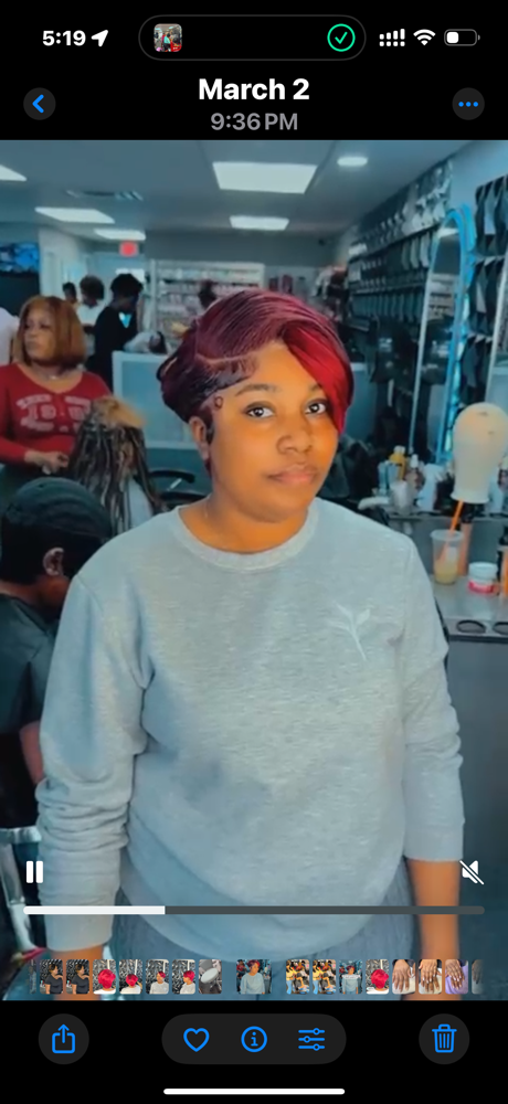 Quick Pixie Weave With Closure