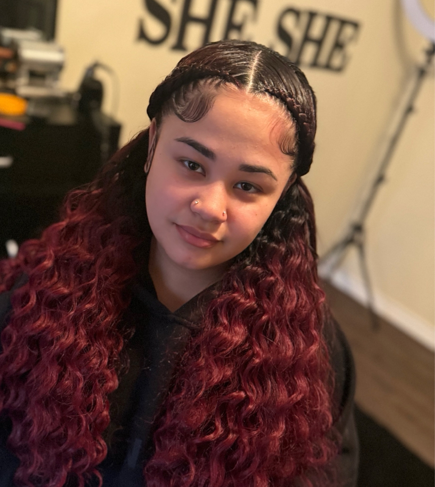 Quick Weave With 2-10 Feed-Ins