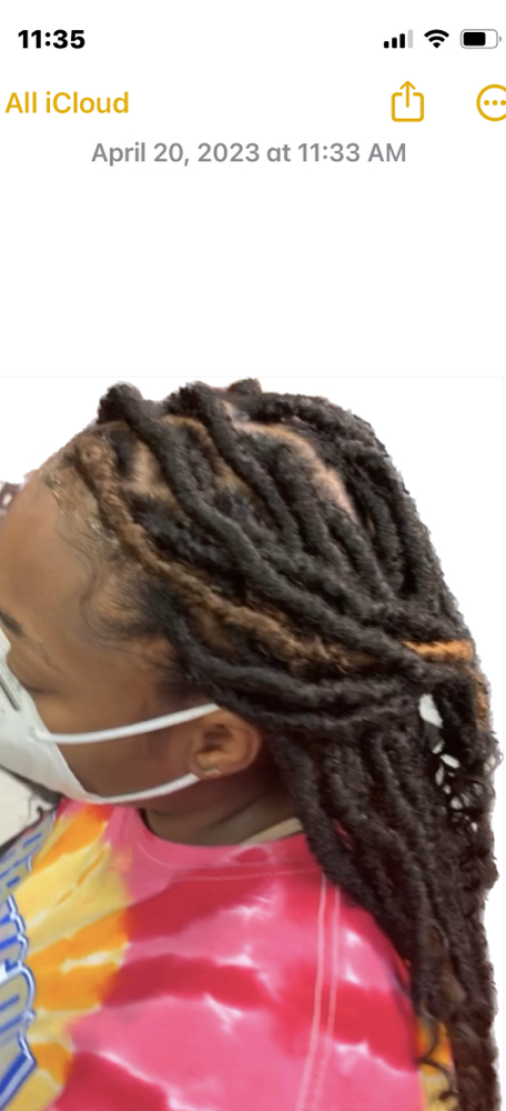 Individual Faux Locs (Medium)