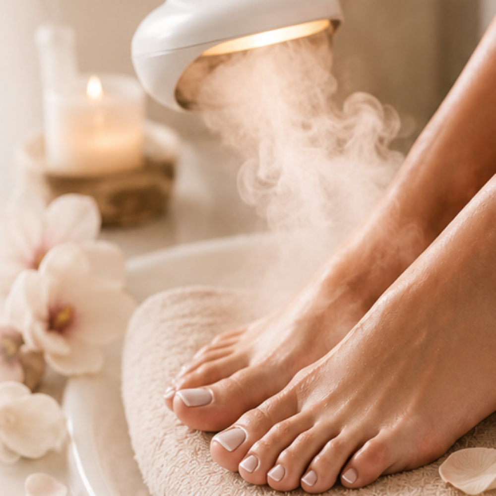 Steam Spa Pedicure at Happy Nails Studio LLC in Sedalia, MO