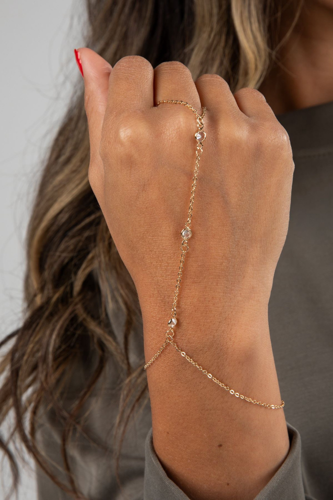 Hand Chain Permanent Jewelry at Salt and Silk Studios in Killeen, TX