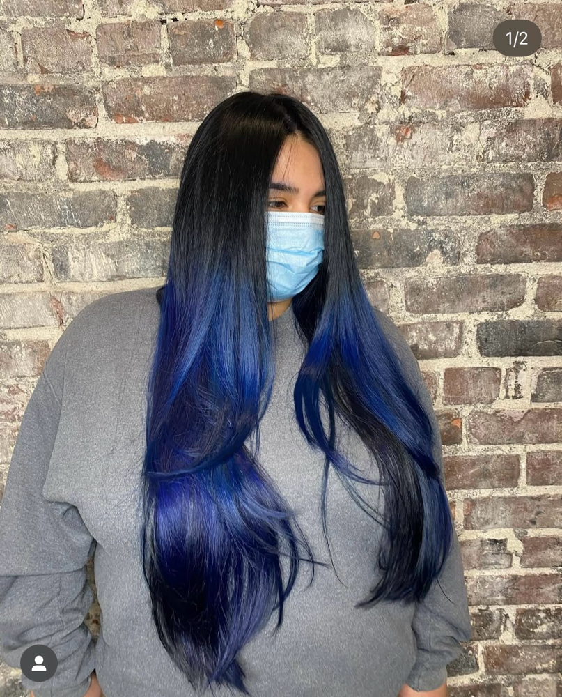 BRAZILLIAN BLOWOUT at Vanity By Blucifer in Commerce, CA