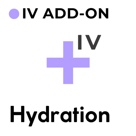 Infusion add-on: Hydration