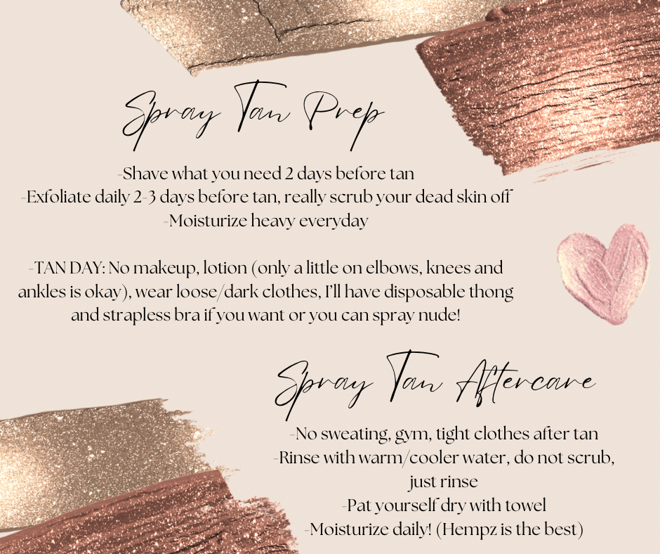 Spray Tan: CARD