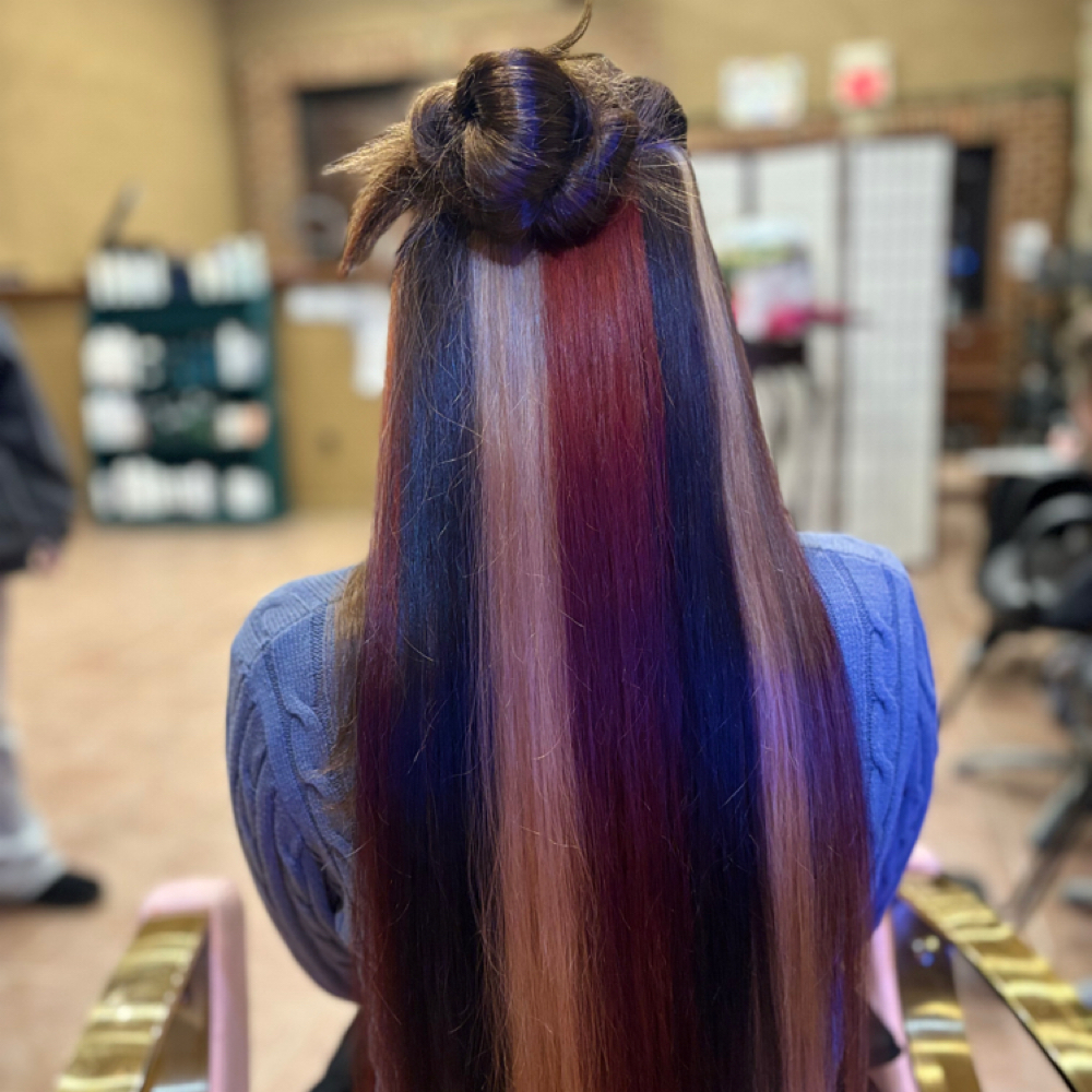 Calico Hair at Wildflower Beauty Collective in Kingsport, TN