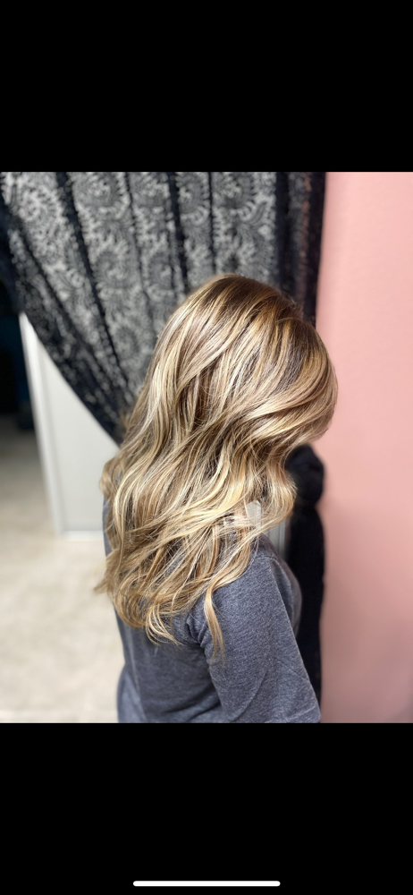Balayage and Root Retouch at Jackie Ramirez • B♡tox & Blowouts in Lubbock, TX