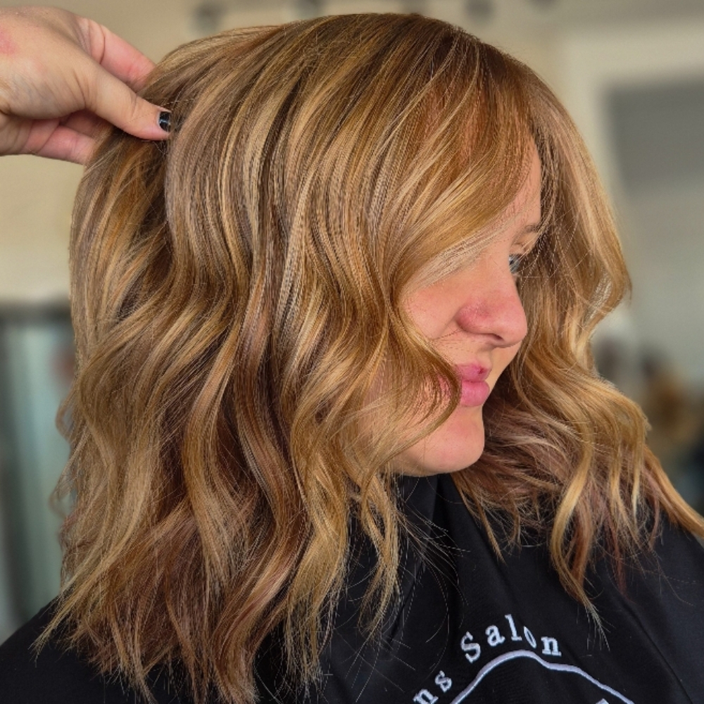 Global Color + Custom Highlight at Hair X Kelsey in Lumberton, NC