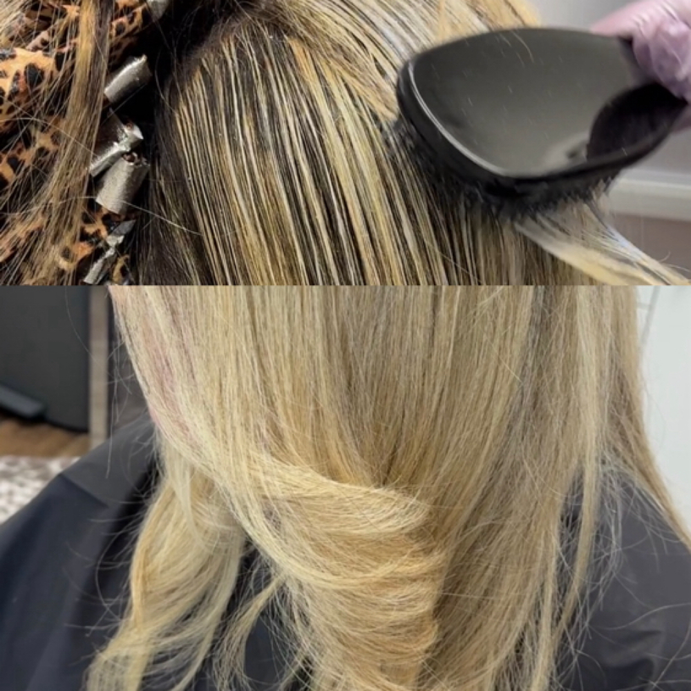 Full Highlight/ Lowlight at Hair Enchanter in Portland, OR