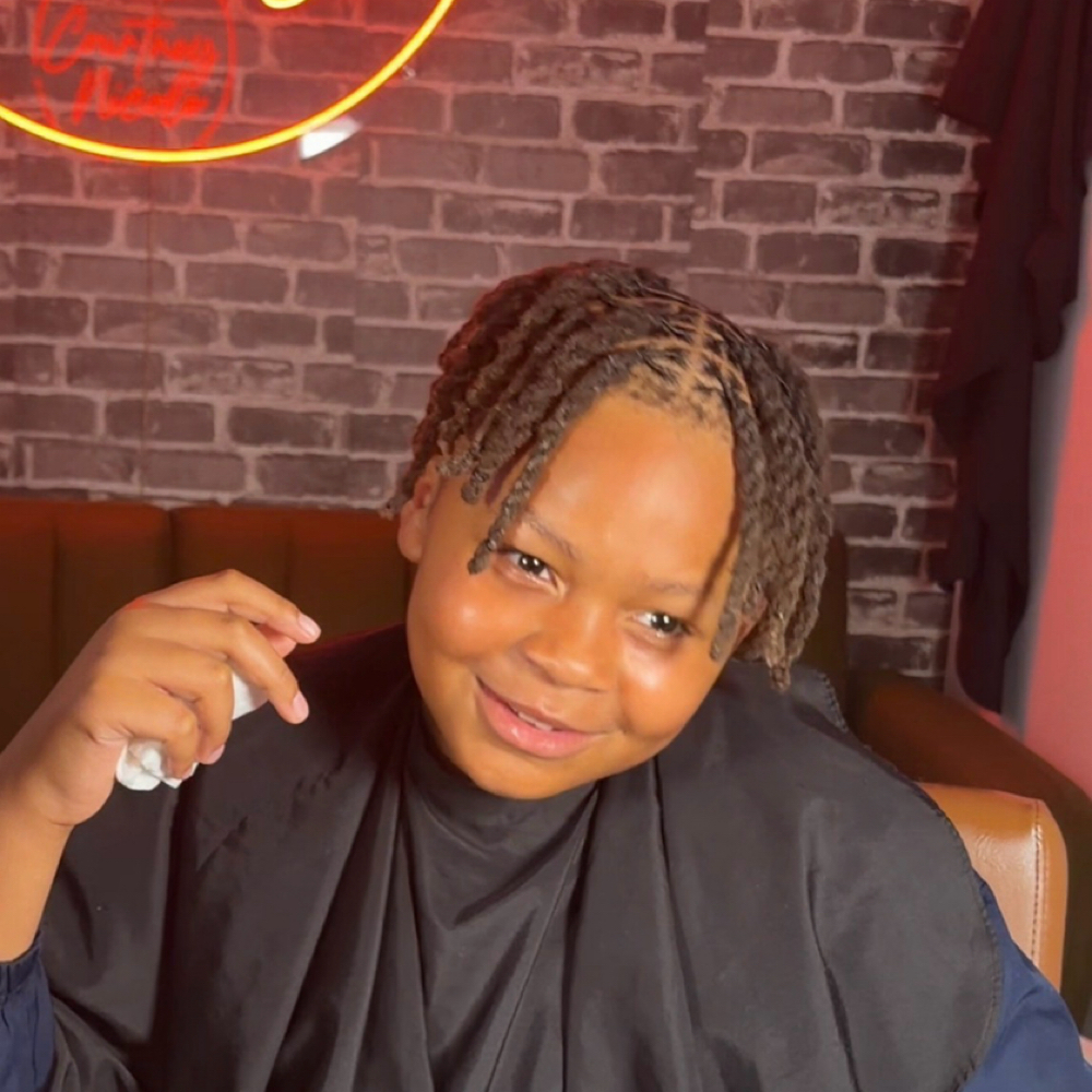 Kid's Retwists (10 & Under) at Loc'd by Courtney Nicole in Missouri City, TX