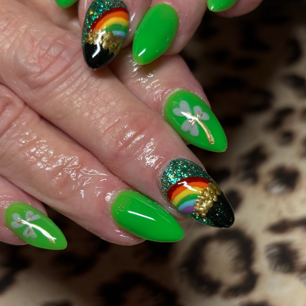 Glitter/ Glitter Top Coat at Dolled Up Nails by Harley in saint.joseph, MO