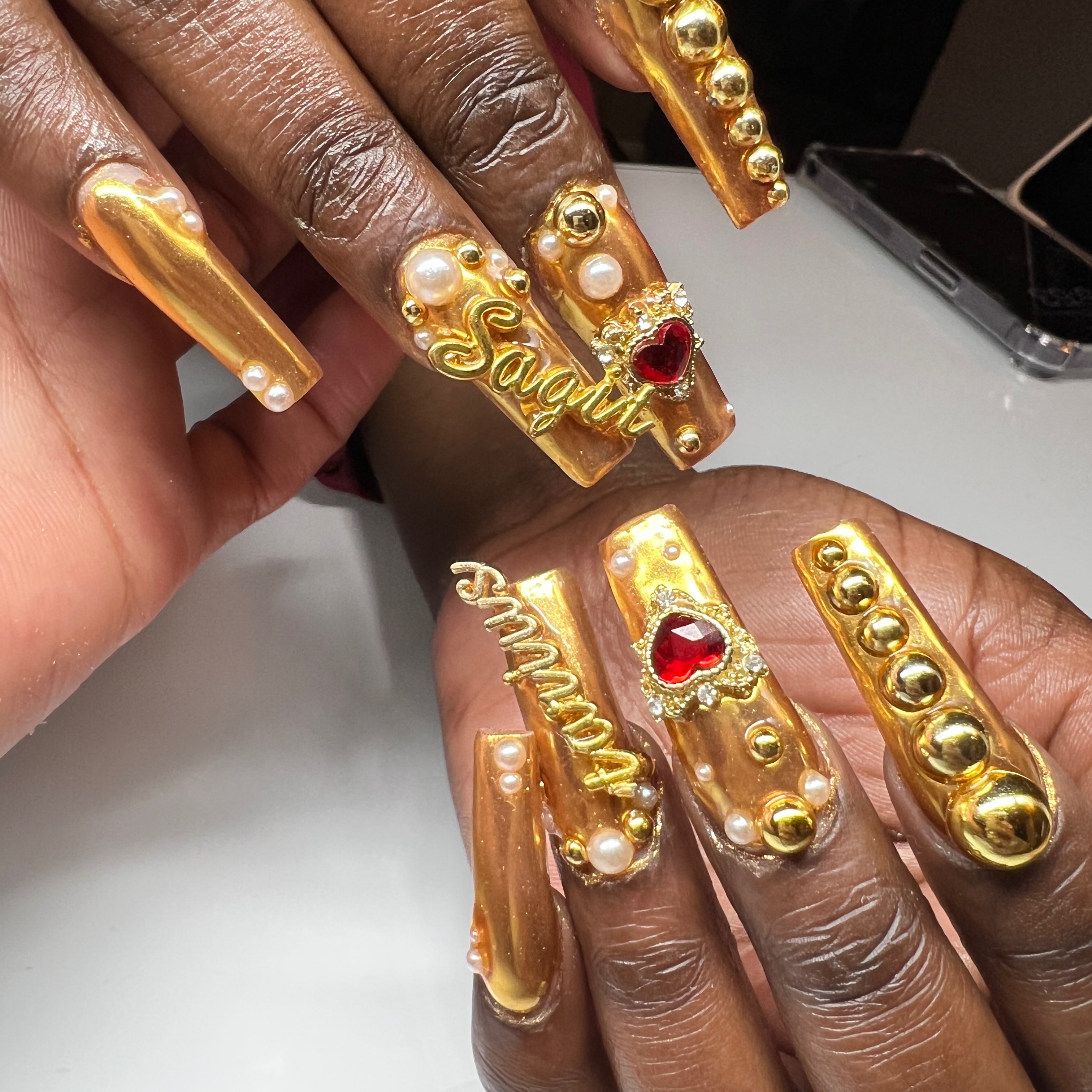 Tier 3 at Bling Tingz Nails in Darby, PA