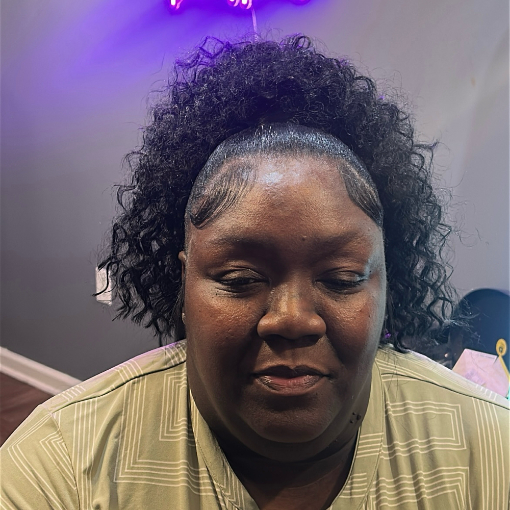 Ponytail at Purple Diamond Hair Collection in Greenville, NC