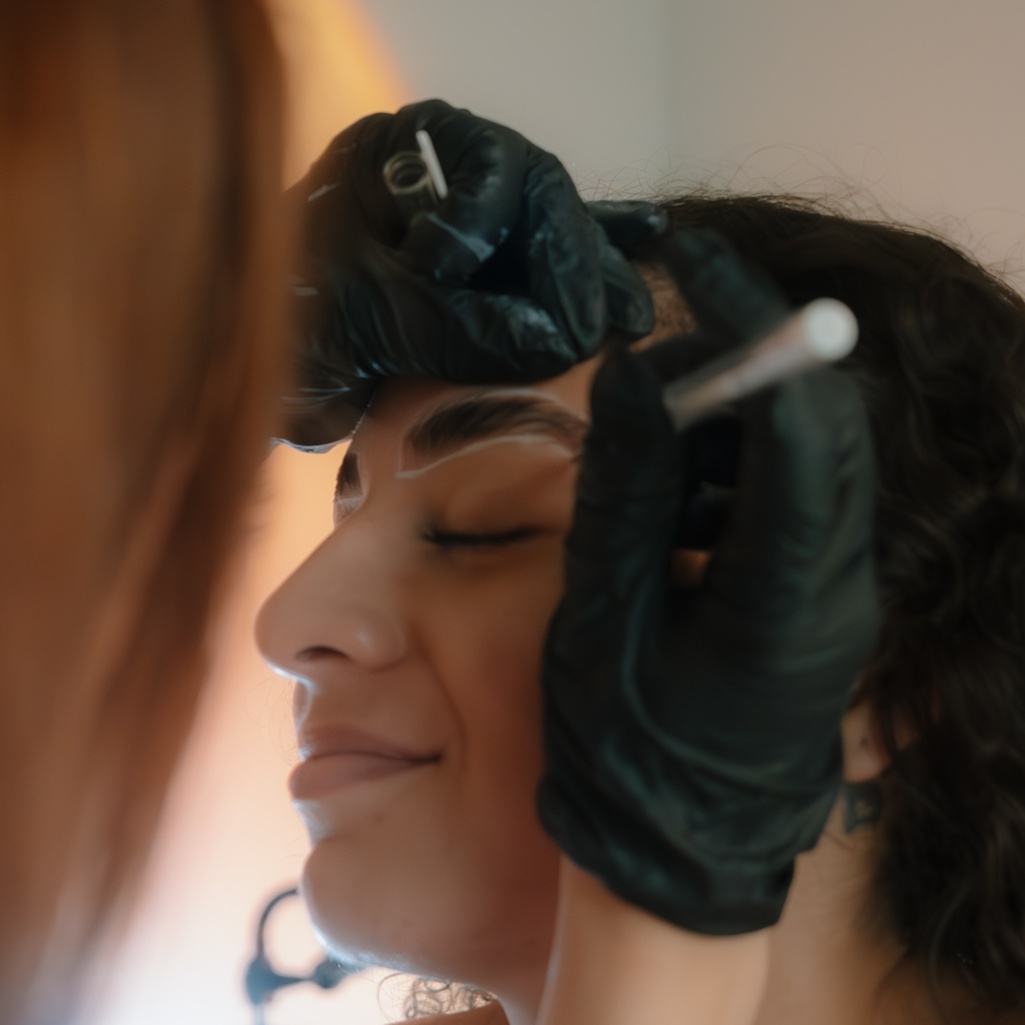 Brow Shape + Dye at Aura Aesthetics in Austin, TX