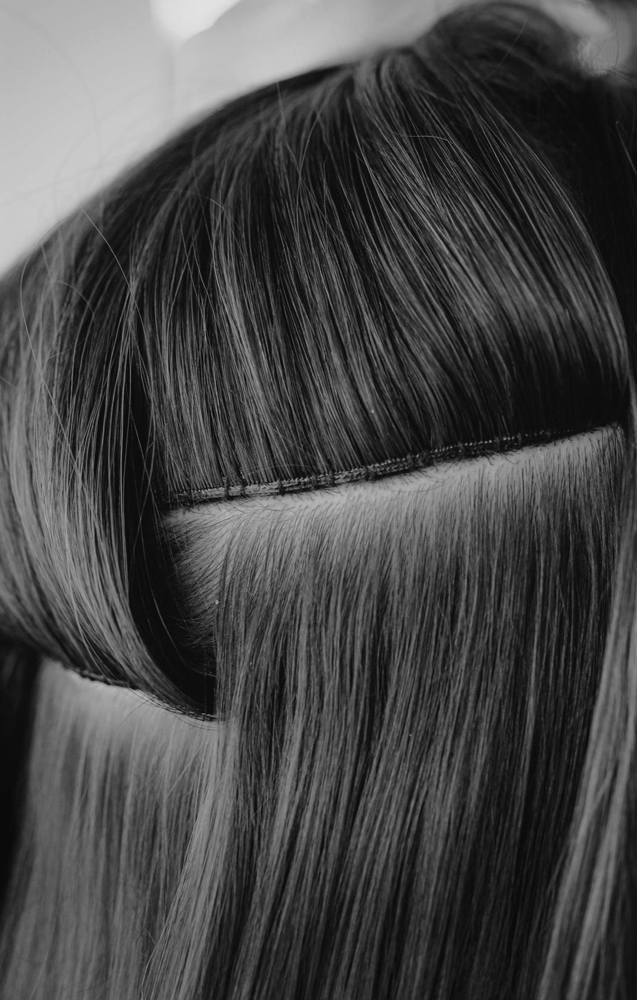 3 Rows Beaded Weft Extensions at Local Beauty Co. in American Fork, UT